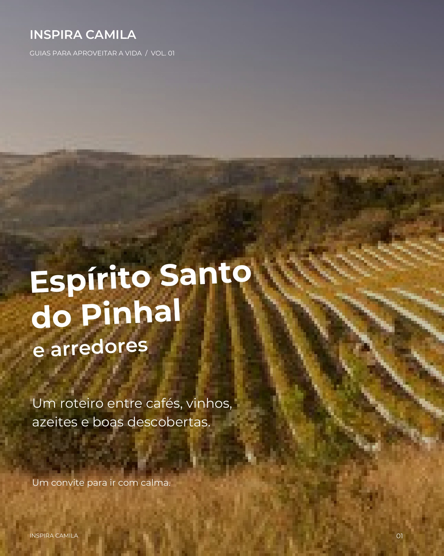 Capa do guia Espírito Santo do Pinhal e arredores